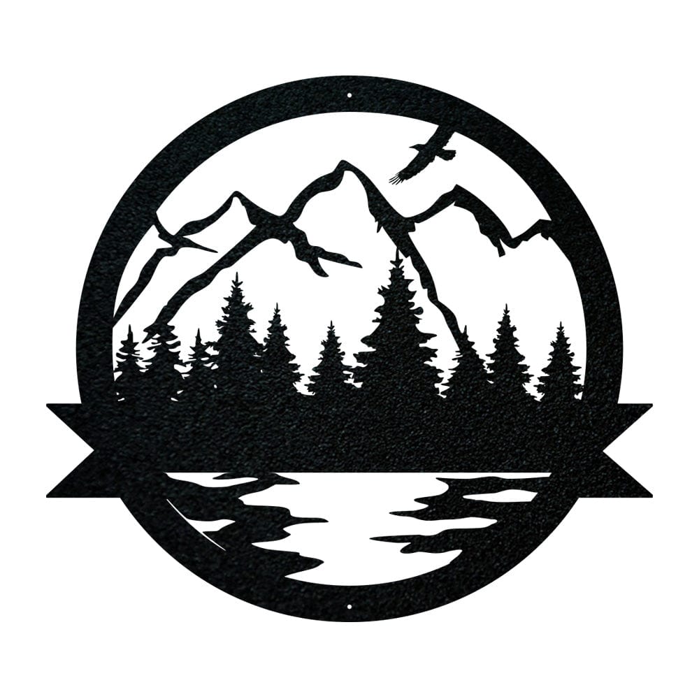 Great Outdoor Scenery Monogram