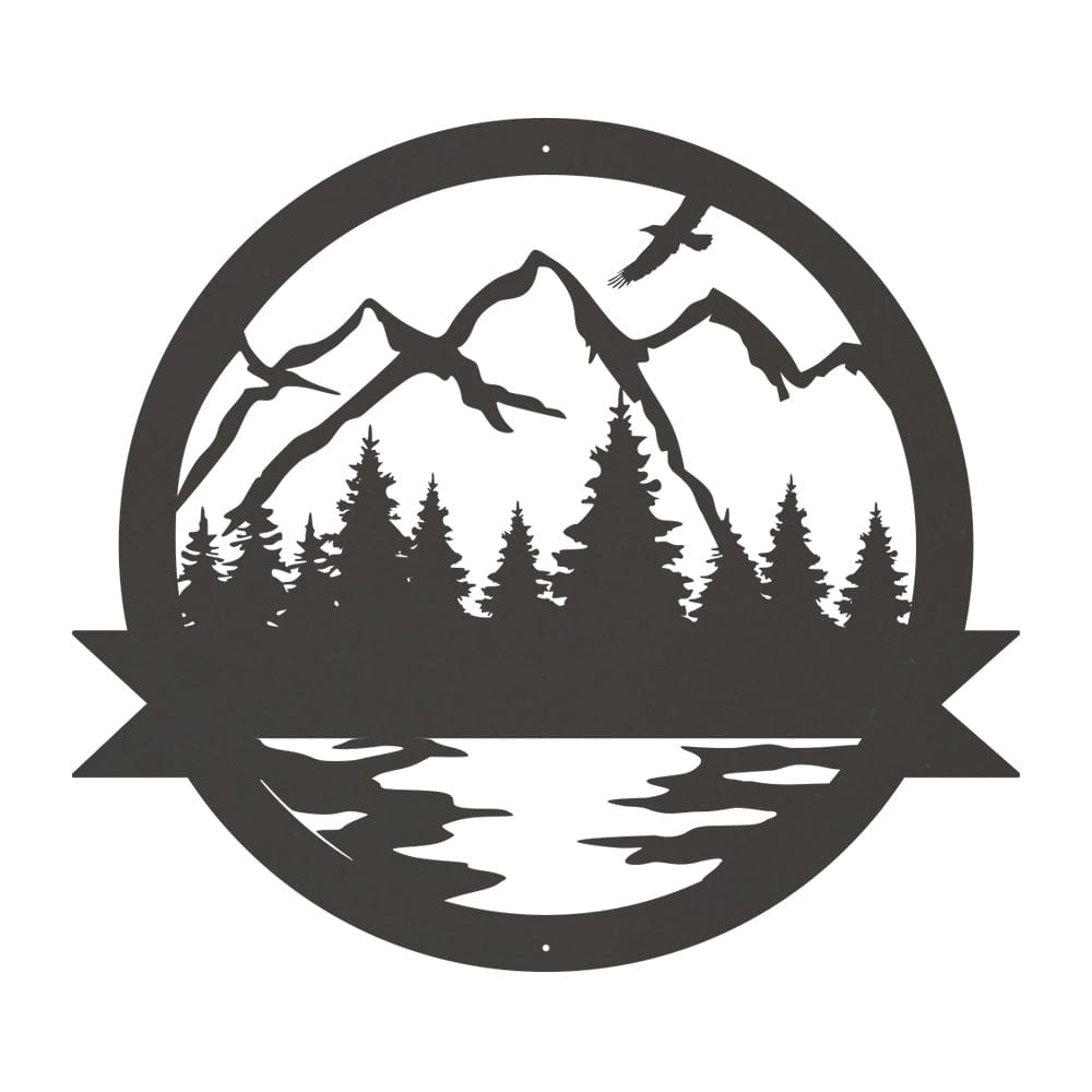 Great Outdoor Scenery Monogram