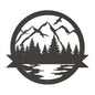 Great Outdoor Scenery Monogram