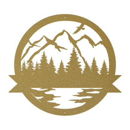 Great Outdoor Scenery Monogram