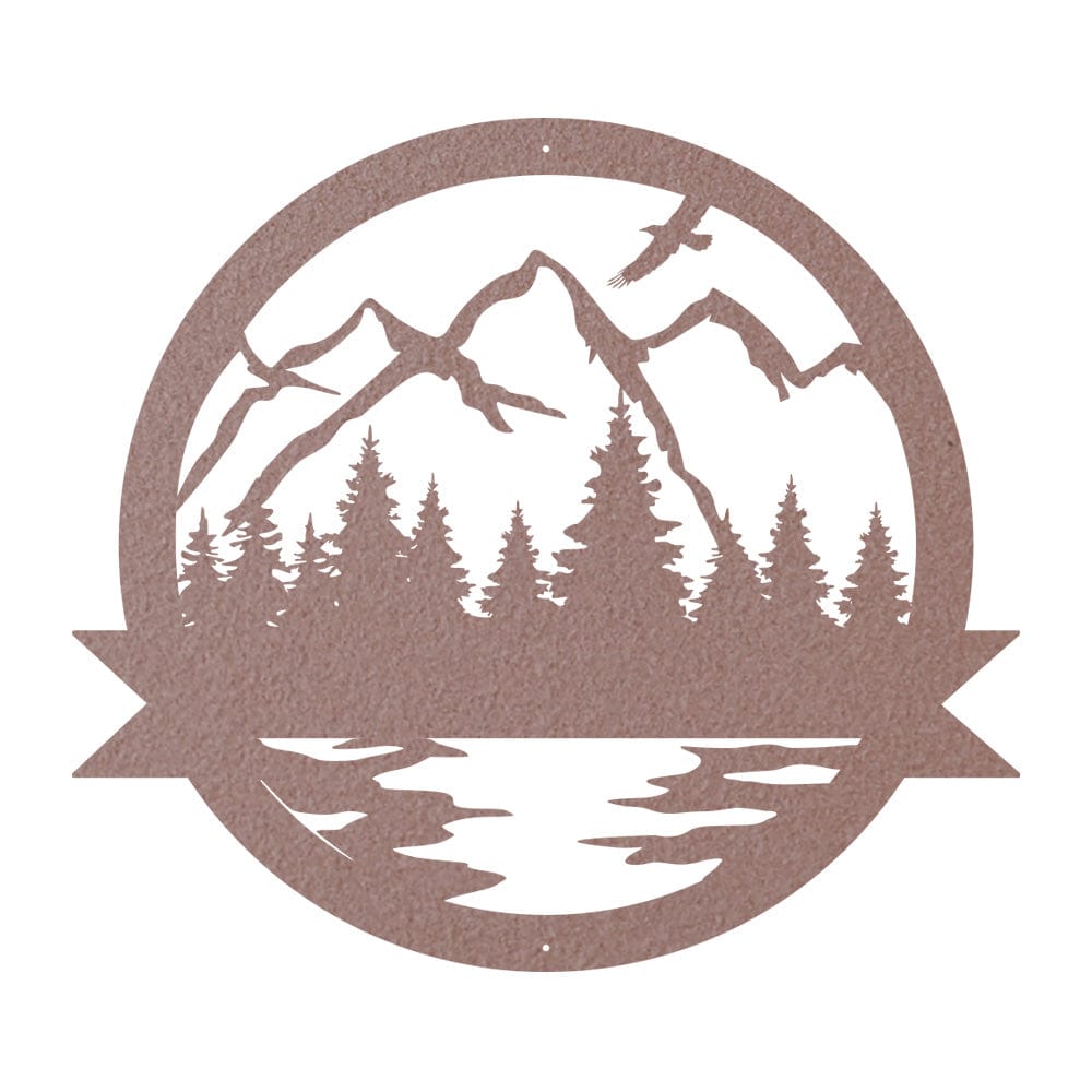 Great Outdoor Scenery Monogram