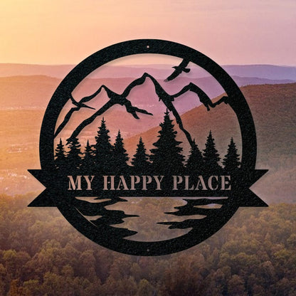 Great Outdoor Scenery Monogram