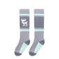 Wool Blend Kids Ski Socks, Knee-high Warm Thermal Snowboard Skating Socks for Boys & Girls