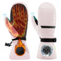Windproof Waterproof Thermal Ski Gloves Double-Layer Insulation Touchscreen